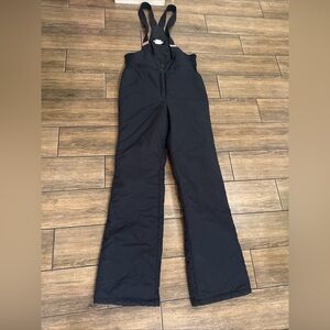 Vintage OSSI Skiwear Bib Women's Size Large Black